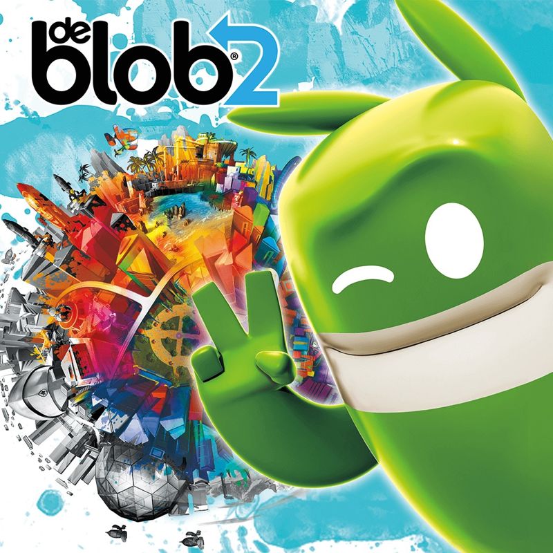 De Blob 2 box art for Playstation 4